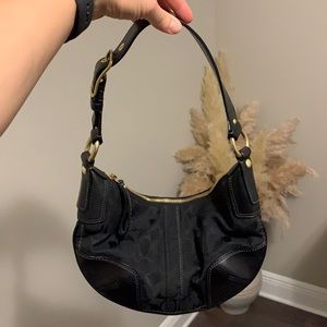 Trendy Coach Mini Hobo Croissant Bag